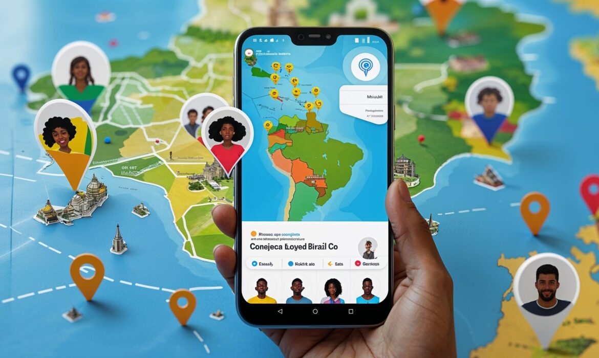 Location sharing app Brazil