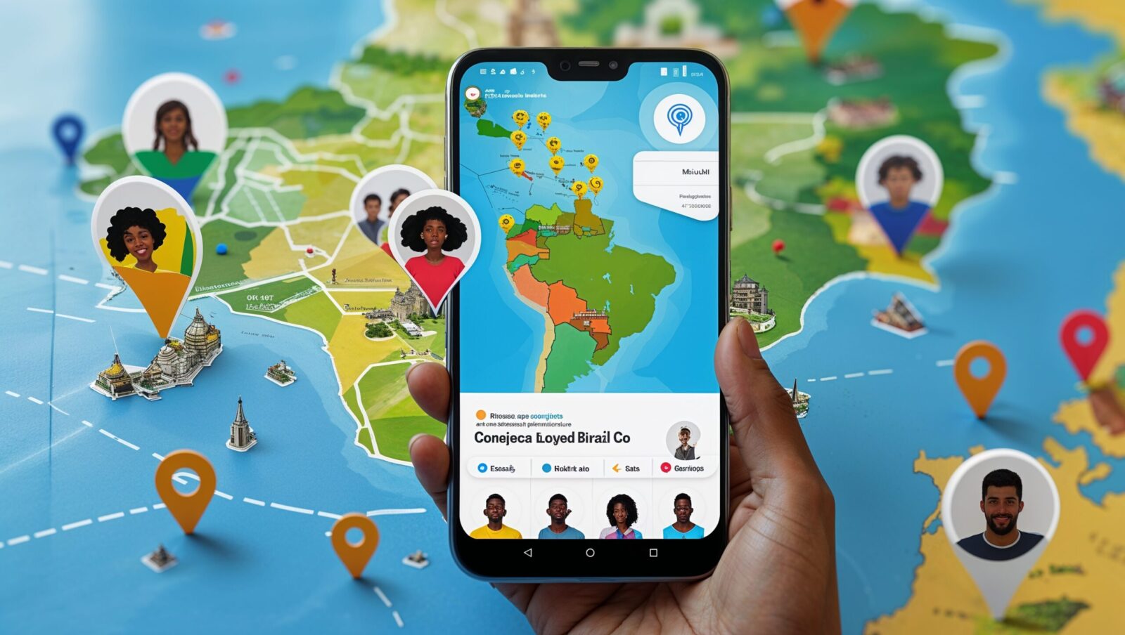 Location sharing app Brazil